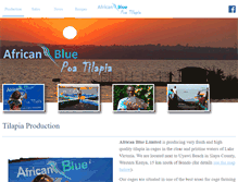 Tablet Screenshot of african-blue.org